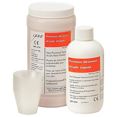 Acrylic Premium Denture – 1 lb Powder and 236 ml Liquid