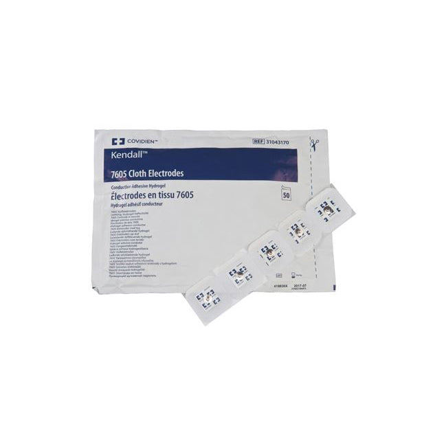 Kendall™ 7605 Series Cloth Conductive Adhesive Hydrogel EKG Electrode