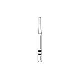 Two Striper® Diamond Burs – FG, Coarse, Green, Cylinder Flat End, 5/Pkg