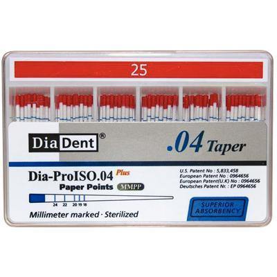 Dia-ProISO GT Paper Points – 0.04 Taper, Spillproof Packaging, 100/Pkg - 3Z Dental