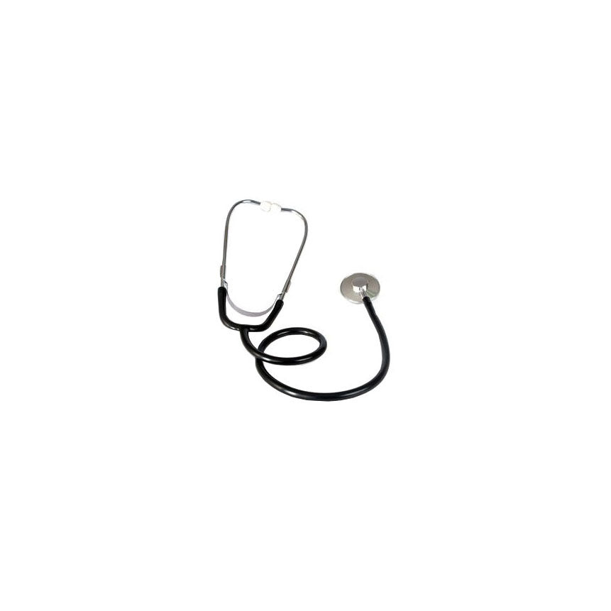 Nurse Stethoscope, Single Head, Black