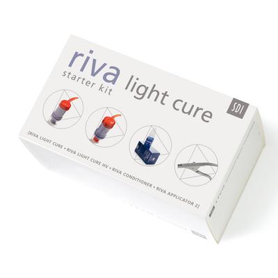 Riva Light Cure Glass Ionomer Restorative, Starter Kit