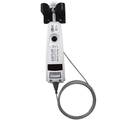 TAT-5000 Thermometer with Wall Mount & Latex-Free Nylon Covered Steel Cable