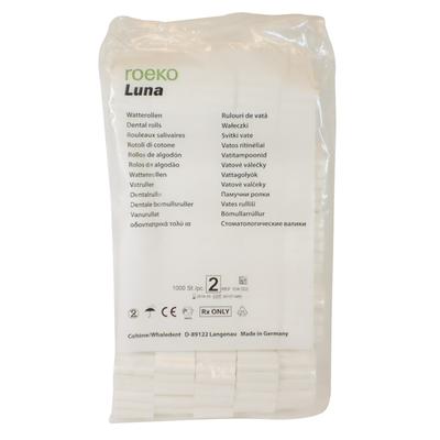 Roeko Luna Cotton Dental Rolls – 1000/Pkg