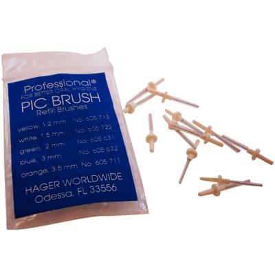 Pic Brush Tip Refills, 12/Pkg