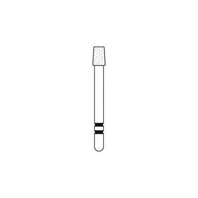 Two Striper® Diamond Burs – FG, Coarse, Green, KR Taper Flat End, 5/Pkg