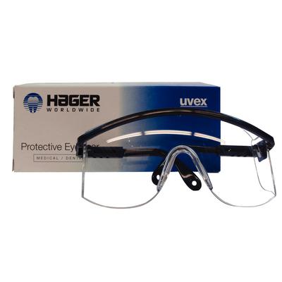 Uvex Astro 3000S Slim Glasses, Clear Lens