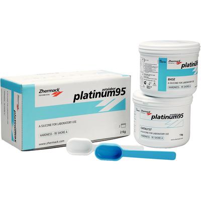 Platinum Zetalabor 95 High Precision Laboratory A-Silicone Putty Material – 1 kg, 2/Pkg