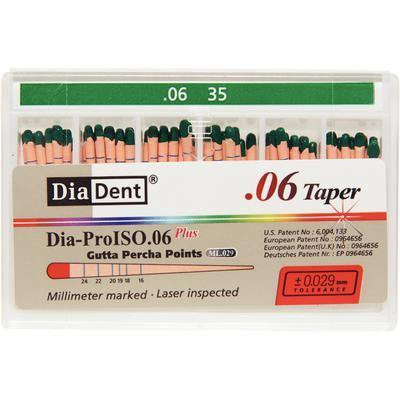 Dia-Pro ISO GT™ Taper Gutta Percha Points – MI.029, 60/Box - 3Z Dental