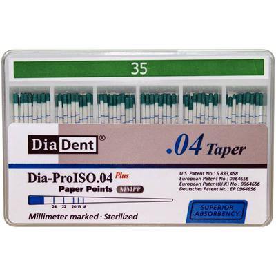 Dia-ProISO GT Paper Points – 0.04 Taper, Spillproof Packaging, 100/Pkg - 3Z Dental