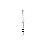 Two Striper® Diamond Burs – FG, Fine, Red, Taper Round End, 5/Pkg