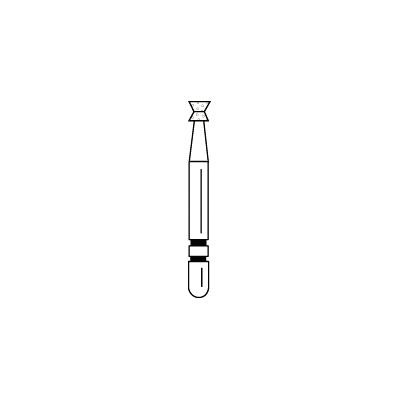 Two Striper® FG Amalgam Remover Diamond Burs – FG , Hourglass, 5/Pkg