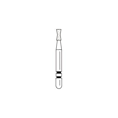 Two Striper® FG Amalgam Remover Diamond Burs – FG , Hourglass, 5/Pkg