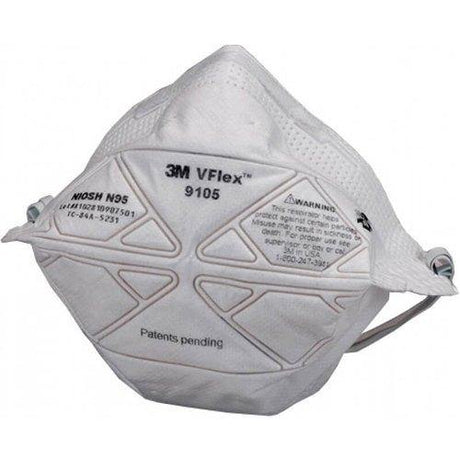 VFlex™ Particulate Respirator, 9105, N95 - 10/pk - 3Z Dental