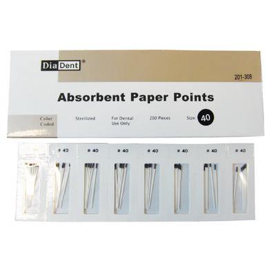 Absorbent Paper Points – Cell Pack, ISO Sizes, 200/Box - 3Z Dental