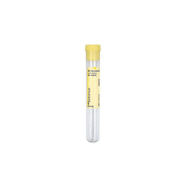 Vacutainer® Urinalysis Tube, Plastic, Round Bottom, L100mm, OD 16mm, 10mL