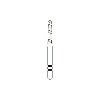 Two Striper® TS2000™ Diamond Burs – FG, Coarse, Green, 5/Pkg