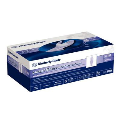 Lavender Nitrile Exam Gloves – Powder Free, Latex Free