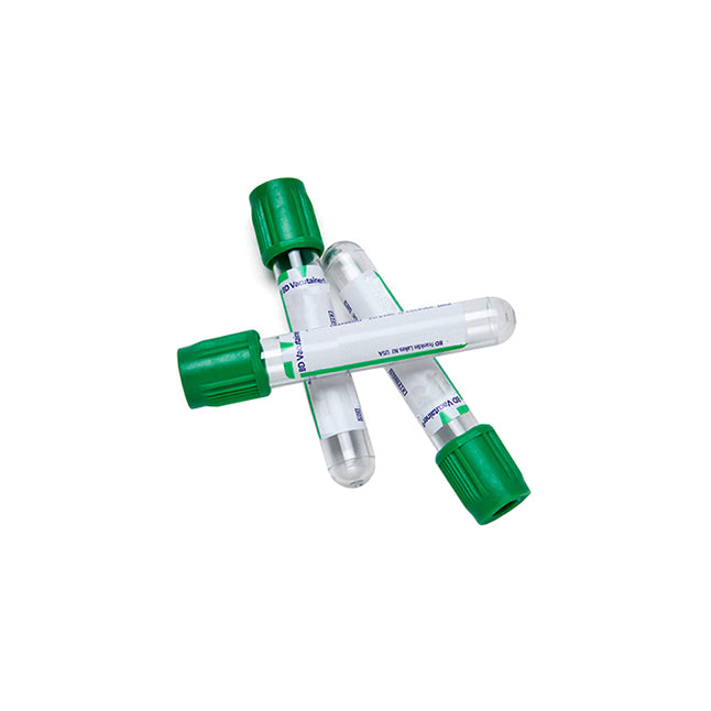 Vacutainer® Plasma Tube, Glass, Sodium Heparin