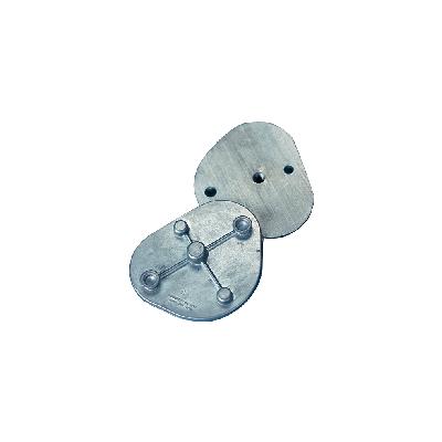 Metal Articulator Mounting Plates – Standard, 1 Pair