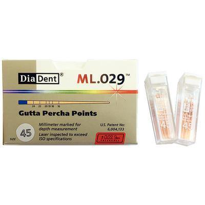 Gutta Percha Points ISO Sizes Non-Marked – Standard Sizes, Vials, 120/Pkg - 3Z Dental