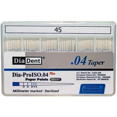 Dia-ProISO GT Paper Points – 0.04 Taper, Spillproof Packaging, 100/Pkg - 3Z Dental