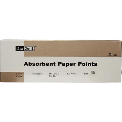 Absorbent Paper Points – Cell Pack, ISO Sizes, 200/Box - 3Z Dental