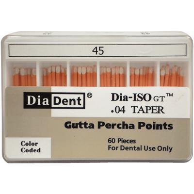 Dia-ISO GT™ Gutta Percha Points – 0.04 Taper, Slide Package 60/Box - 3Z Dental