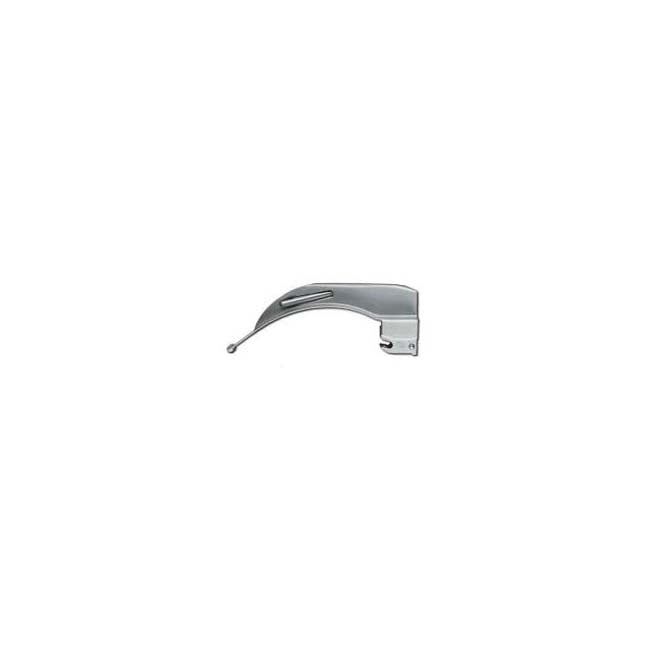 MciNTOSH Laryngoscope Blade, Fiber Optic, Stainless Steel