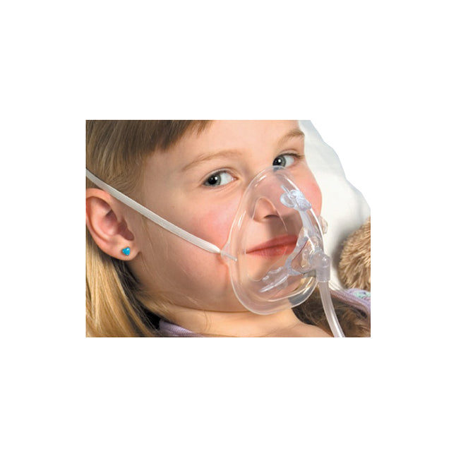 OxyMask™ End-Tidal CO2Oxygen Mask, with 7' Tubing, Size Kid