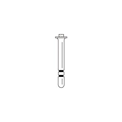 Two Striper® Depth Cut for Veneer Prep Specialty Diamond Burs – FG, Coarse, Green, Depth Cutter, 1.2 mm Diameter, 5/Pkg