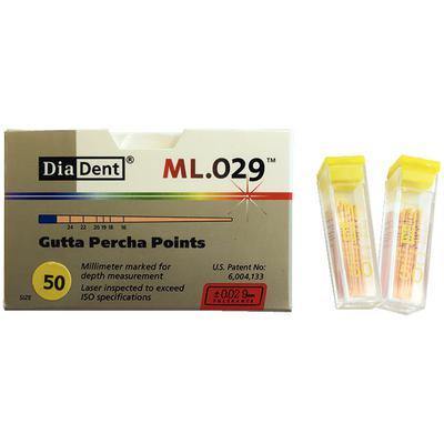 Gutta Percha Points ISO Sizes Non-Marked – Standard Sizes, Vials, 120/Pkg - 3Z Dental