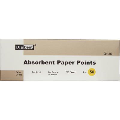 Absorbent Paper Points – Cell Pack, ISO Sizes, 200/Box - 3Z Dental