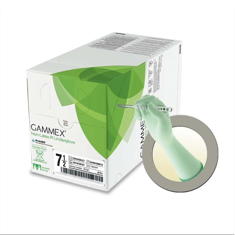 GAMMEX® Non-Latex PI Underglove, Green