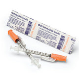 SafetyGlide™ Insulin Syringe with Permanently Attached Needle