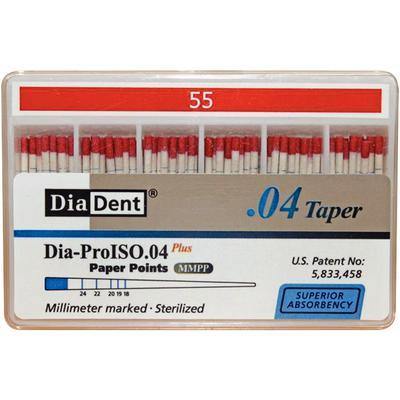 Dia-ProISO GT Paper Points – 0.04 Taper, Spillproof Packaging, 100/Pkg - 3Z Dental