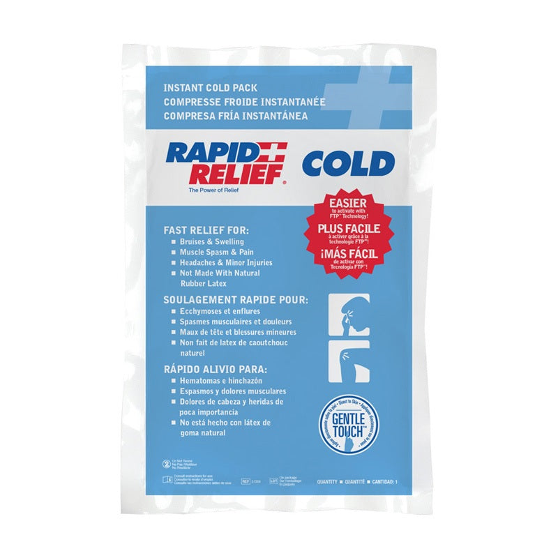 Rapid Relief® Instant Cold Pack with Gentle Touch Technology