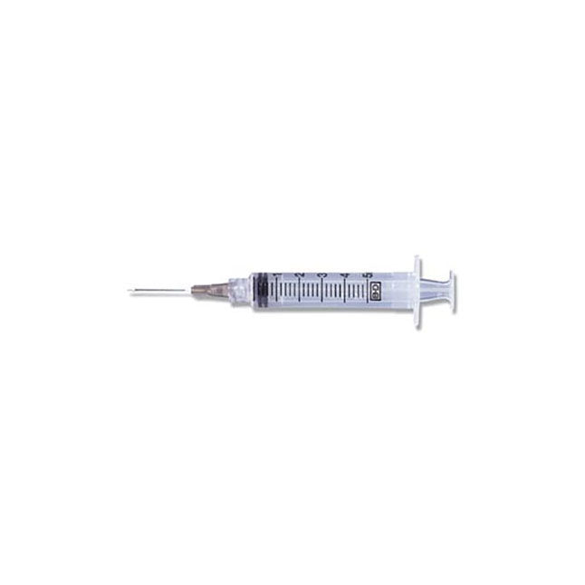 Luer-Lok™ Syringe, ODSEC 22GA, 5mL