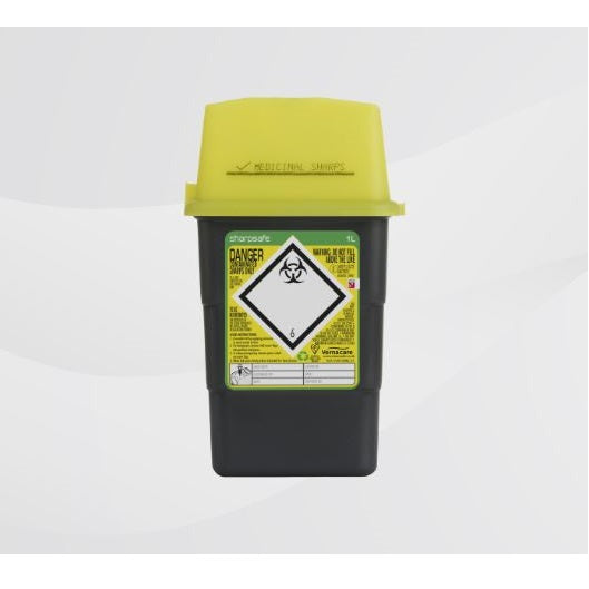 Sharpsafe® Sharps Container 1 Litre