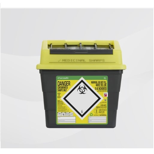 Sharpsafe® Sharps Container 24 Litre with Protected Access