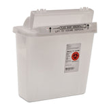 SharpSafety™ Safety In Room Sharps Container, Counterbalance Lid