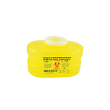 Sharps Collector, One-Piece, Yellow