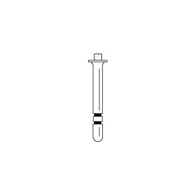 Two Striper® Depth Cut for Veneer Prep Specialty Diamond Burs – FG, Coarse, Green, Depth Cutter, 1.2 mm Diameter, 5/Pkg