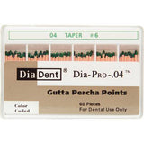 Dia-PRO™ Gutta Percha Points – 0.04 Taper, 60/Box - 3Z Dental