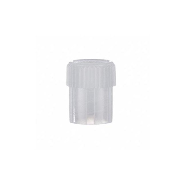 Replacement Tubing Cap, Male Luer Lock, White