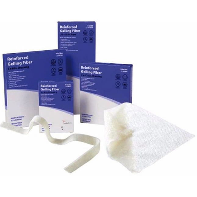 Cardinal Health™ Alginate Dressing, Reinforced Gelling Fibre, Calcium/Sodium Alginate