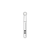 Two Striper® Diamond Burs – FG, Fine, Red, Round End, 5/Pkg