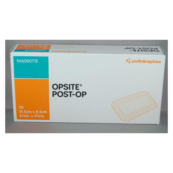 OPSITE™ Post-Op Transparent Waterproof Dressing, with Absorbent Pad