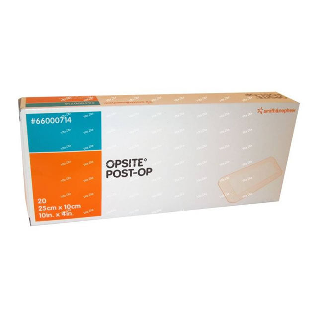 OPSITE™ Post-Op Transparent Waterproof Dressing, with Absorbent Pad