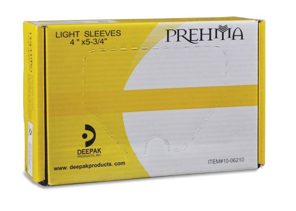 PREHMA LIGHT SLEEVE CLEAR ( BX X 500 ) - 3Z Dental